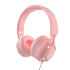 XTECH - Audífonos Diadema Para Niños XTH-355 Alámbrico Rosa