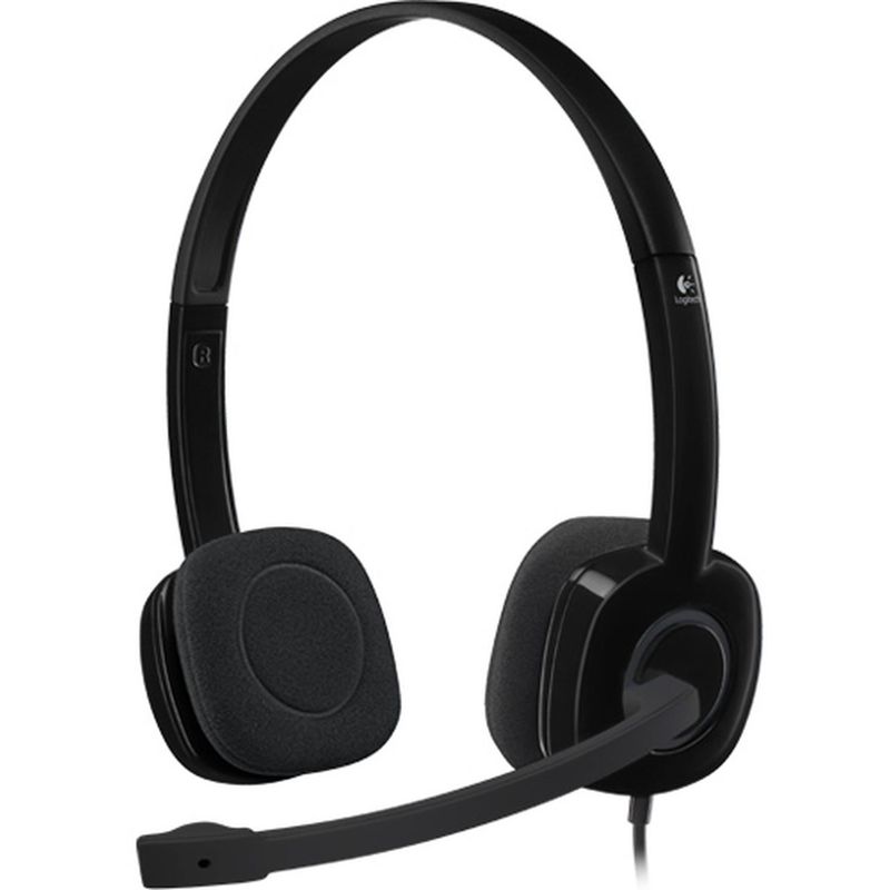 LOGITECH - Audífonos Teletrabajo/Call Center Logitech H151 Negro