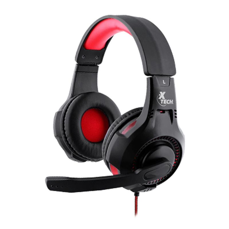 XTECH - Audífonos Diadema Gamer Xtech XTH-541 Alámbrico Negro
