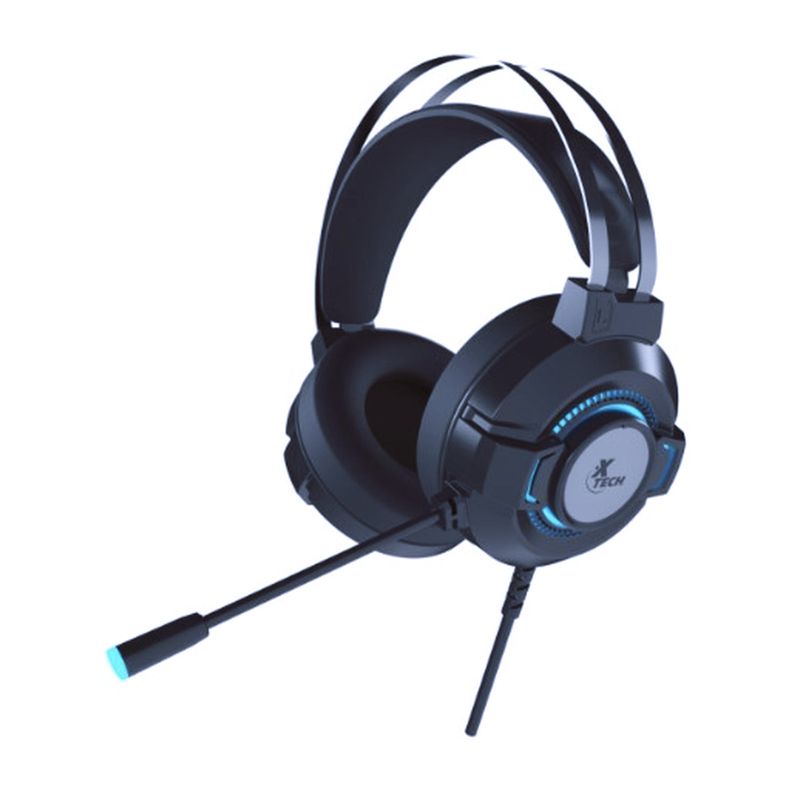 XTECH - Audífonos Gamer Xtech Morrighan XTH-565 Alámbrico Negro