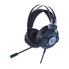 XTECH - Audífonos Gamer Morrighan XTH-565 Alámbrico Negro