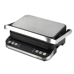MARMICOC - Panini Grill Profesional 4610 INOX Display Digital - Plateado