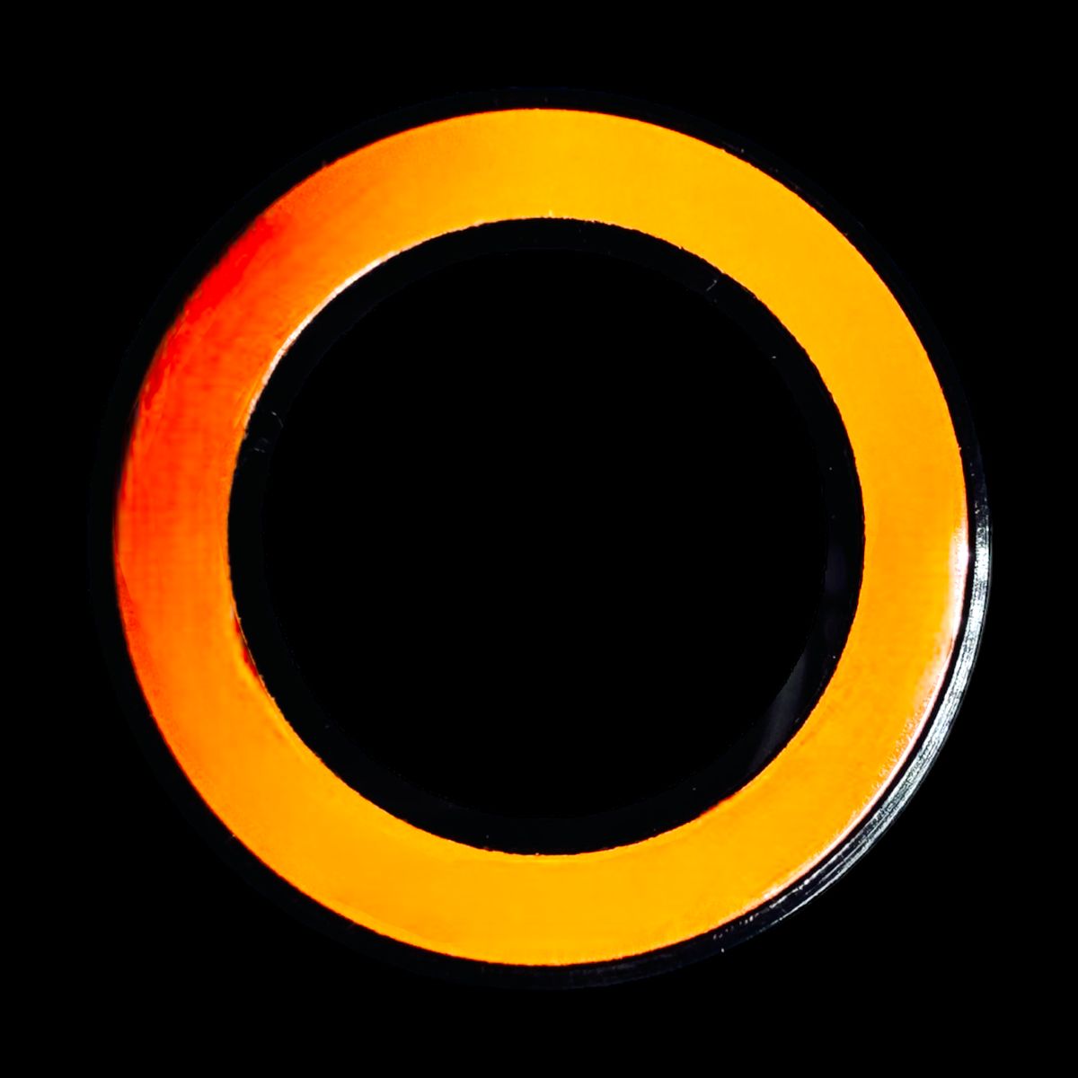 GENERICO - Protector de cámara modelo Neón para iPhone 15pro-15promax Naranja