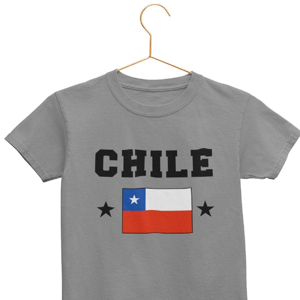 GENERICO - POLERA NIÑA FIESTAS PATRIAS CHILE BANDERA