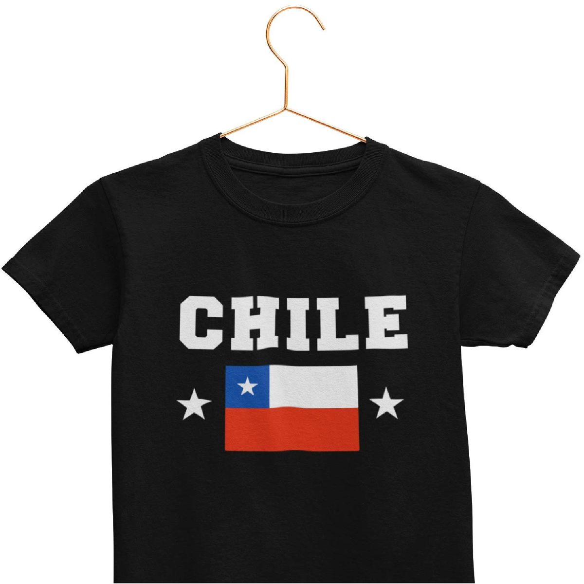 GENERICO - POLERA NIÑA FIESTAS PATRIAS CHILE BANDERA