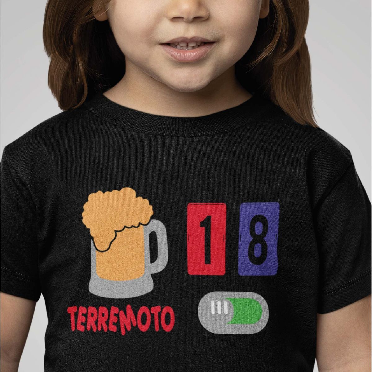 GENERICO - POLERA NIÑA FIESTAS PATRIAS 18 TERREMOTO