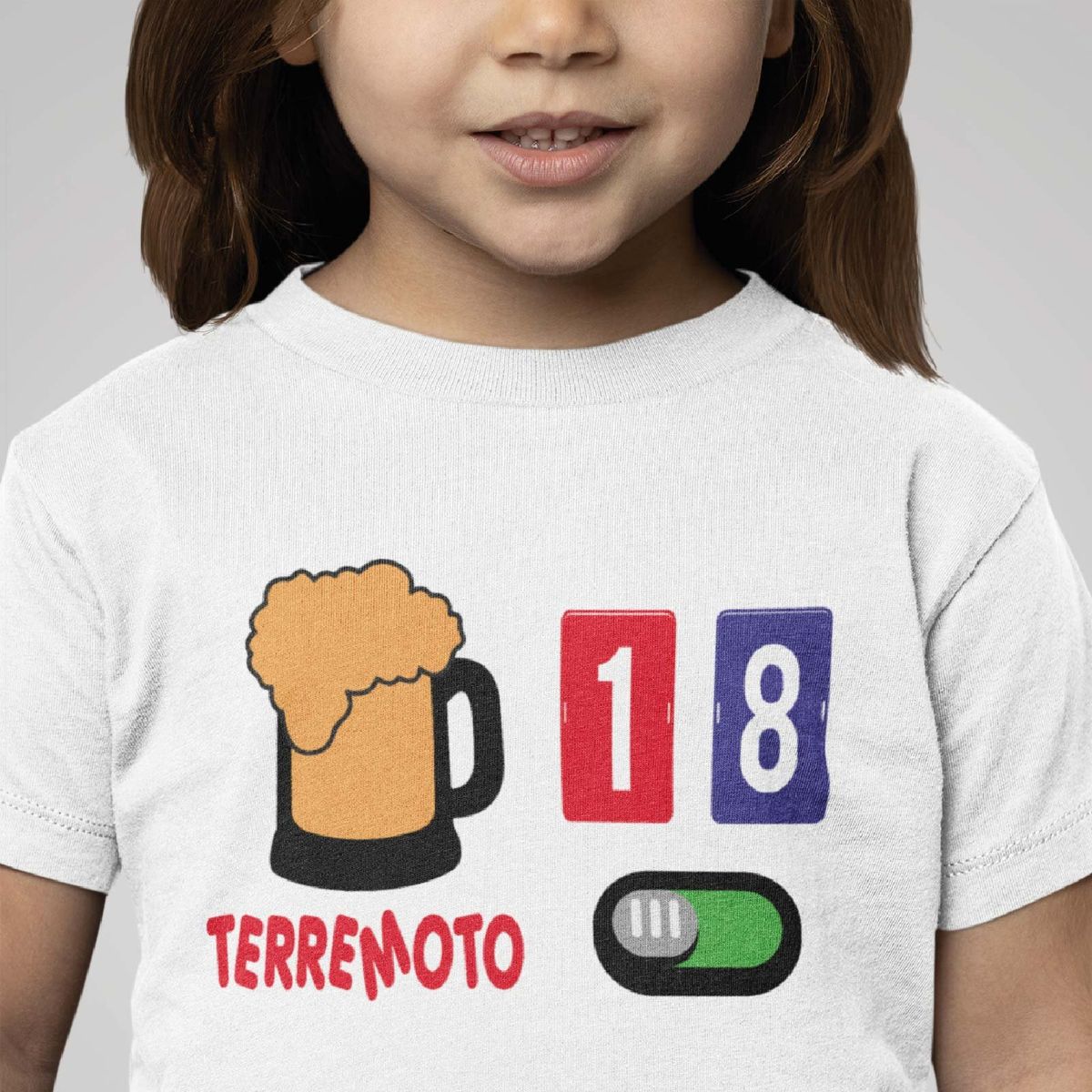 GENERICO - POLERA NIÑA FIESTAS PATRIAS 18 TERREMOTO