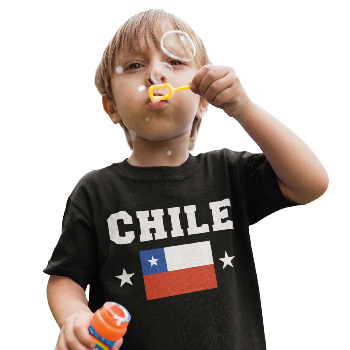 GENERICO - POLERA NIÑO FIESTAS PATRIAS CHILE BANDERA
