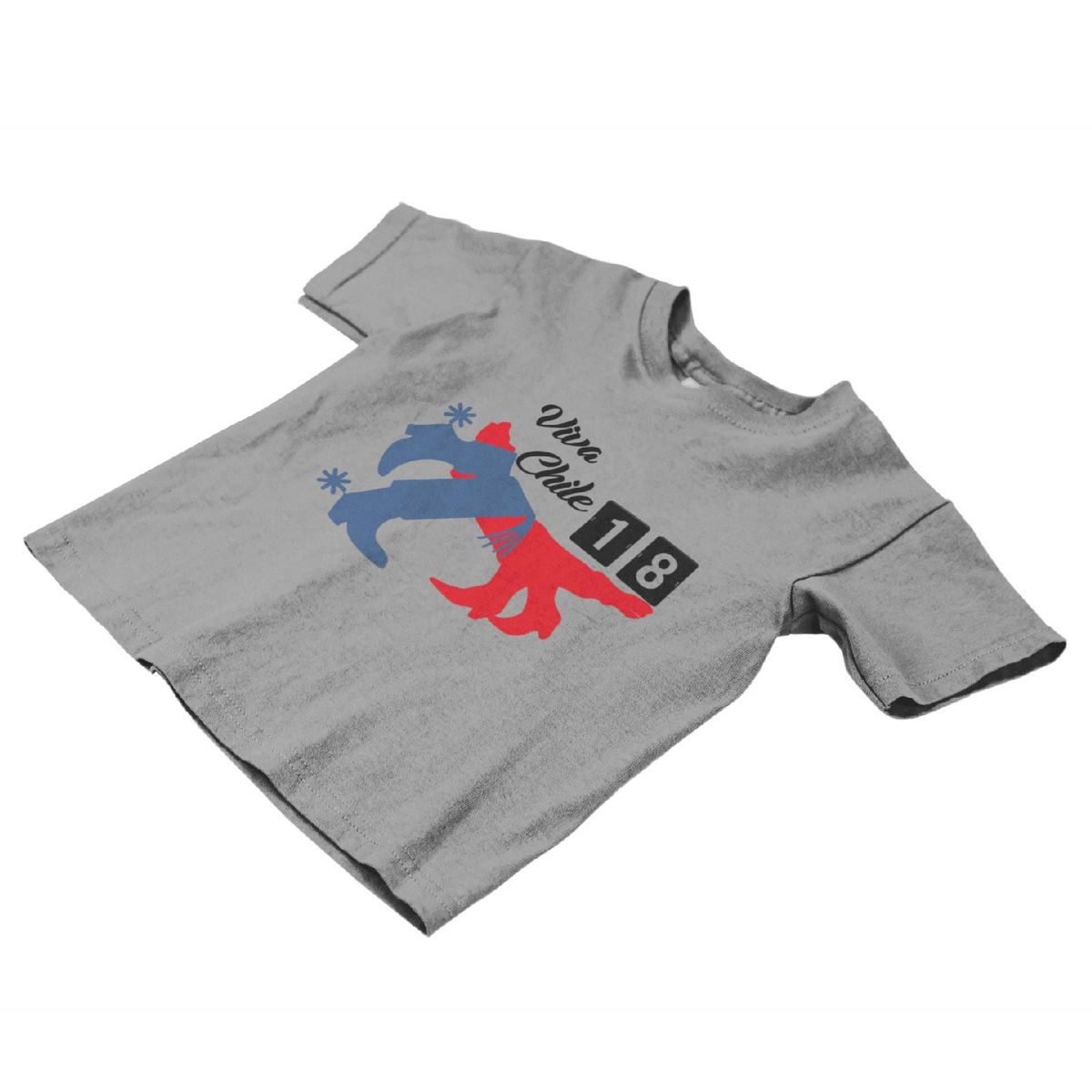 GENERICO - POLERA NIÑO FIESTAS PATRIAS VIVA CHILE