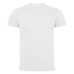 ANDESLAND OUTDOOR APPAREL - Polera Manga Corta 100% Algodón Blanco Hombre