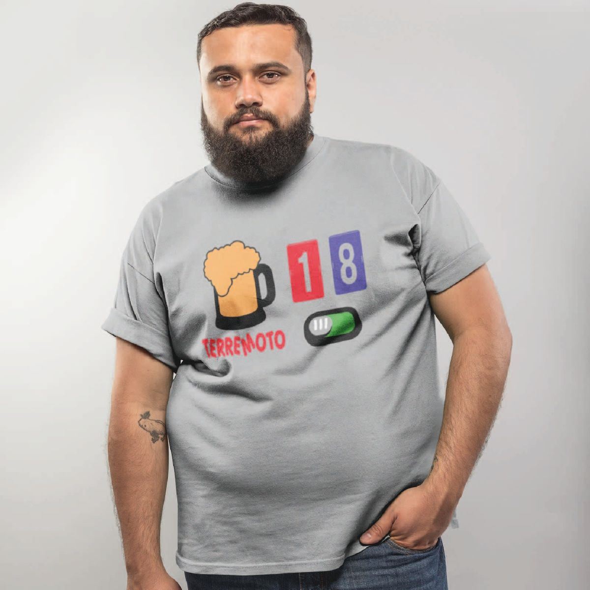 GENERICO - POLERAS HOMBRES FIESTAS PATRIAS TERREMOTO