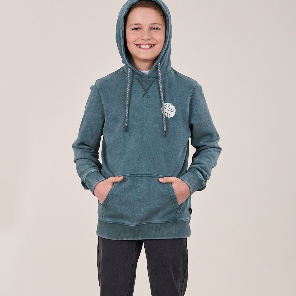 POLEMIC - Poleron procesado tipo canguro VV7197 - Polemic.