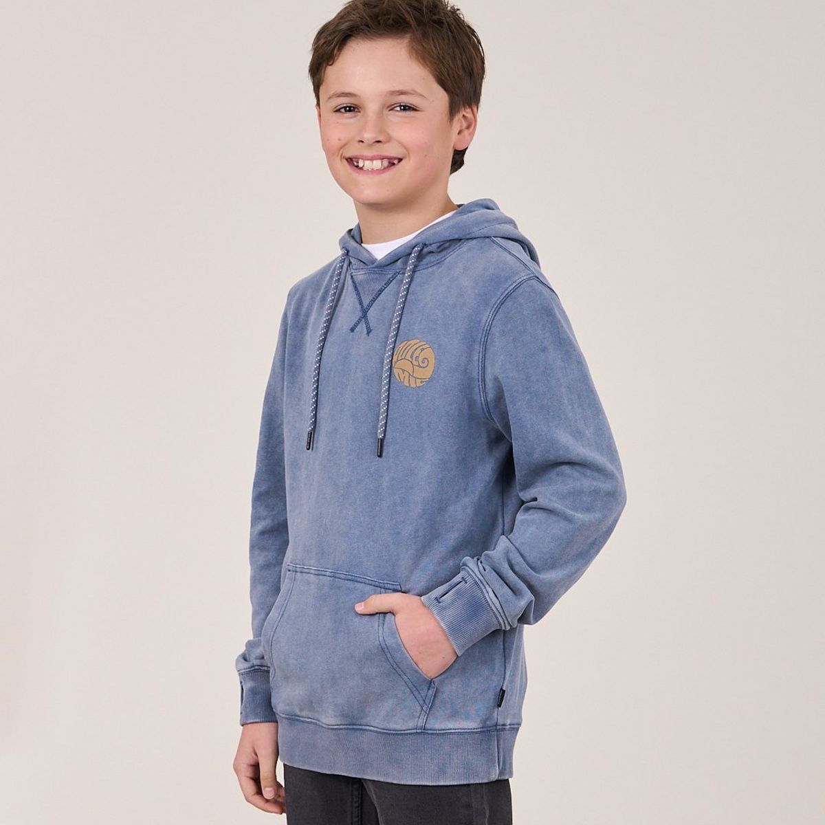 POLEMIC - Poleron procesado tipo canguro VV7197 - Polemic.