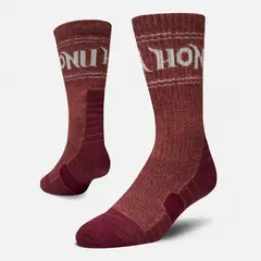 HAKA HONU - Calcetines Hombre Sendero Burdeo Haka Honu_.