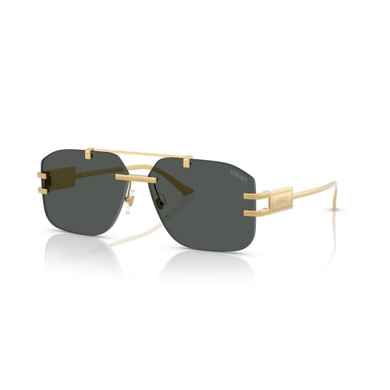 VERSACE - Lentes de Sol Dorado Versace