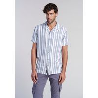 Camisa Listada Sport Fj Azul