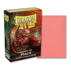 Dragon Shield - Protector DUAL - Matte Peach Japanese 60