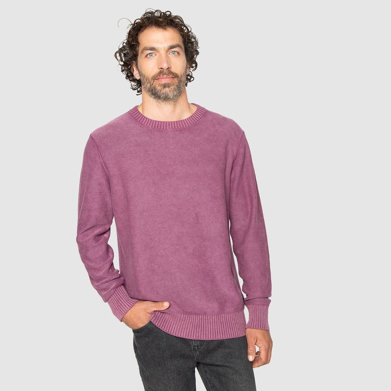 BUBBA - Light Sweater Bordeaux Black Bubba