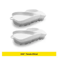 GENERICO - Pack 2 Escobillas Fibra Suave EOX