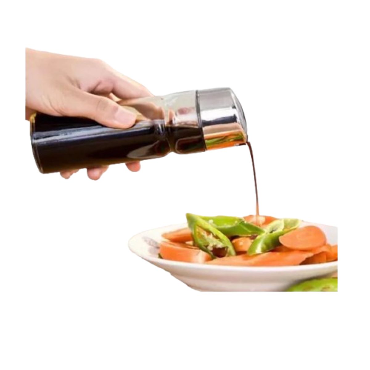 GENERICO - Botellas Dispensadoras De Aceite Vinagre Y Sal 4 Pcs