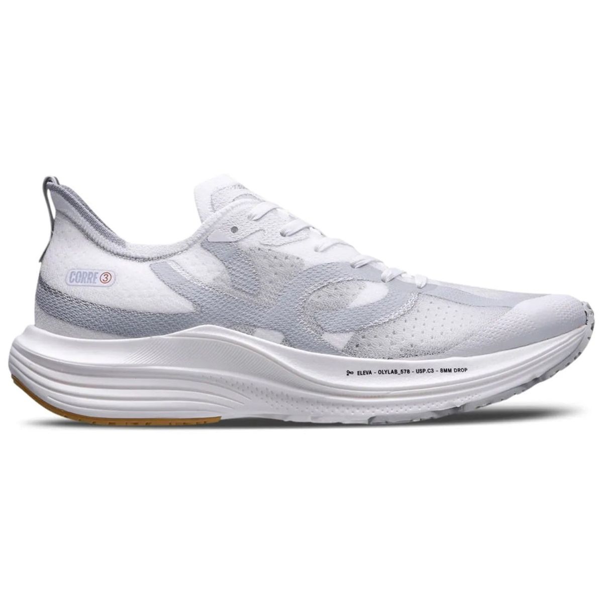OLYMPIKUS - Zapatilla Running Hombre Corre 3 Blanco