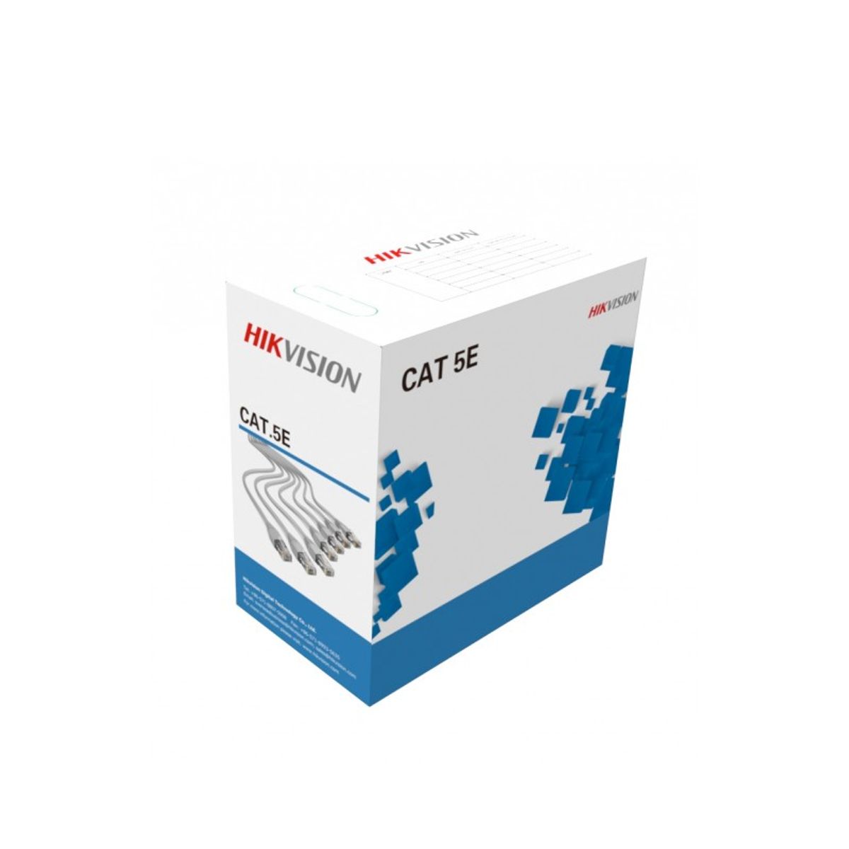 HIKVISION - Cable Utp 100% Cobre Cat 5e Hikvision