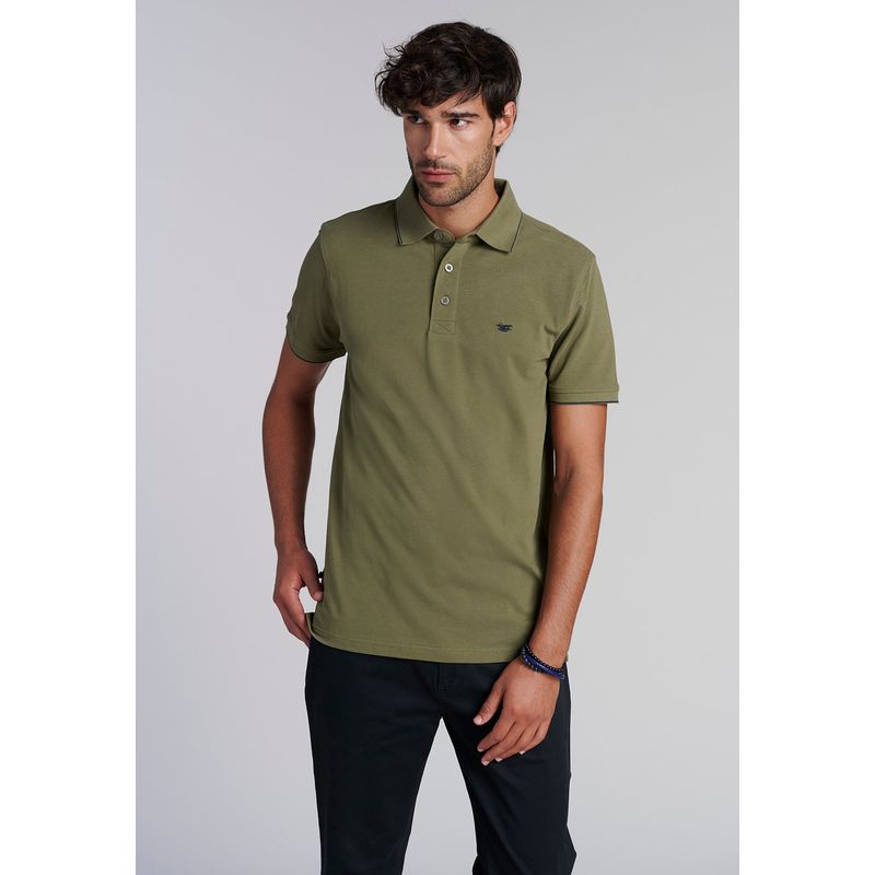 FEROUCH - Polera Polo Washington Verde Ferouch