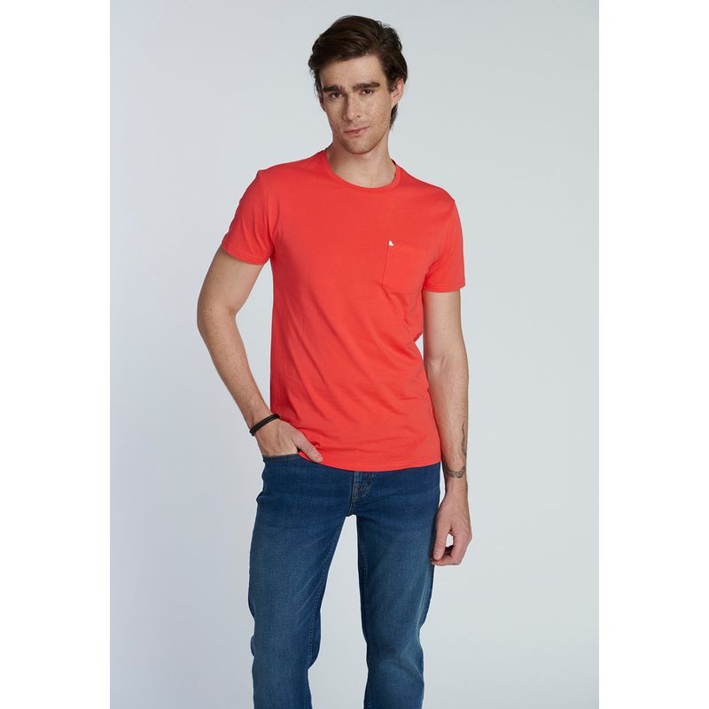 NEW MAN - Polera Salamanca Rojo New Man