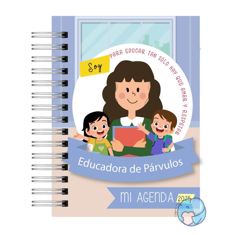 ELEFANTE AZULL - Agenda Educadora de Párvulos 2025