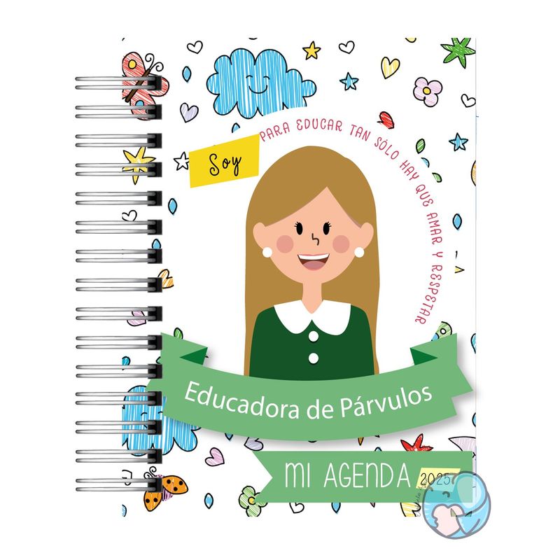 ELEFANTE AZULL - Agenda Educadora de Párvulos 2025