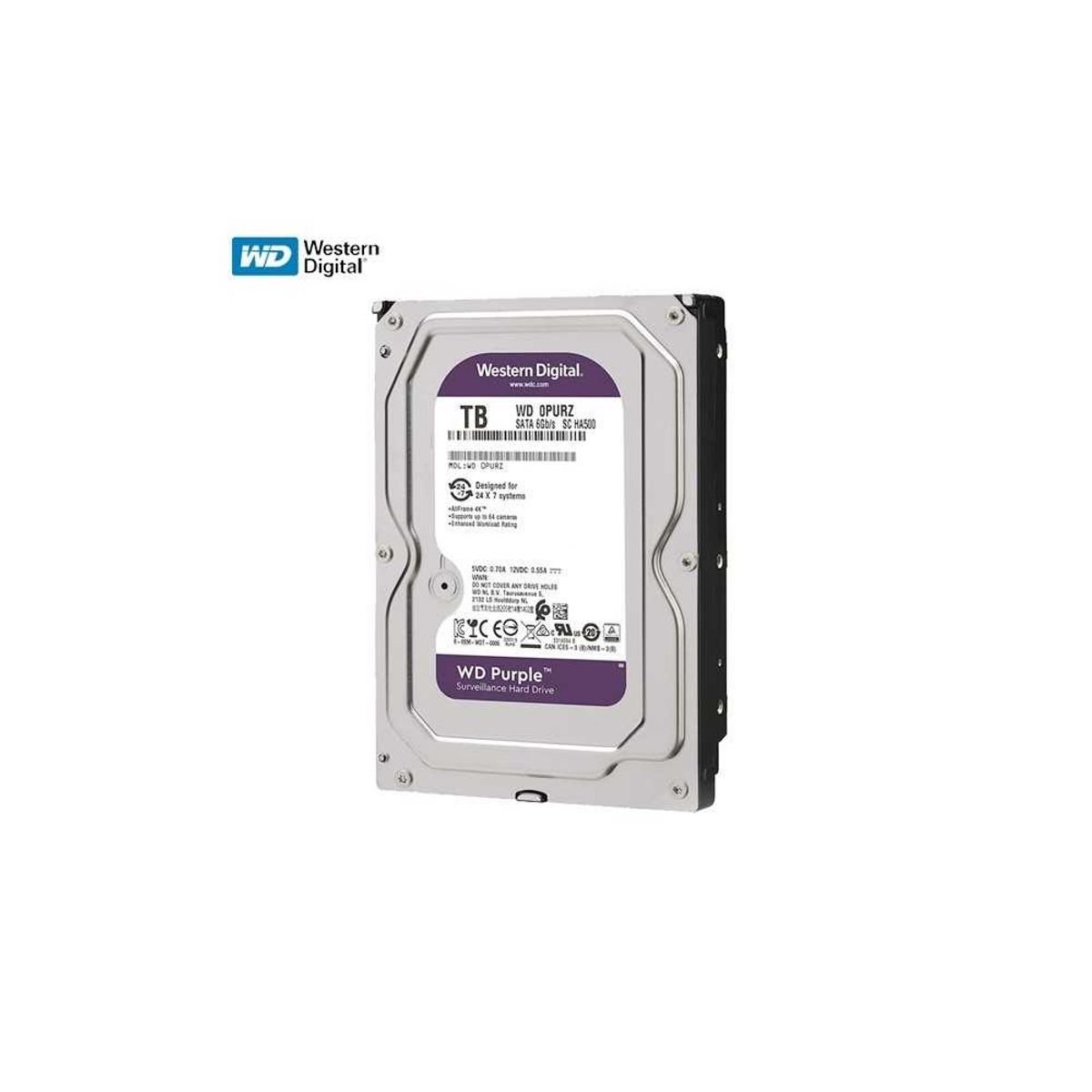 HIKVISION - Disco Duro 4TB De Video 247 Purple