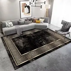 GENERICO - ALFOMBRA PARA LIVING ANTIDESLIZANTE CON DISEÑOS TRIDIMENCIONALES