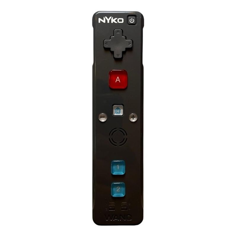 GENERICO - Control Nintendo Wii Nyko + Funda Silicona - Gris - Gris
