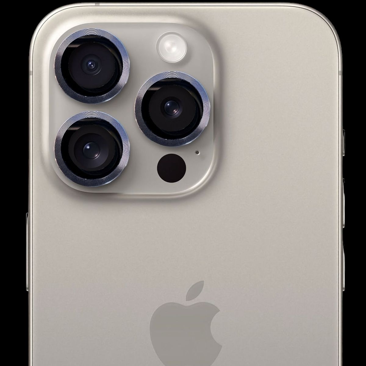 GENERICO - Protector de cámara modelo Metalizado para iPhone 13pro-13promax Negro
