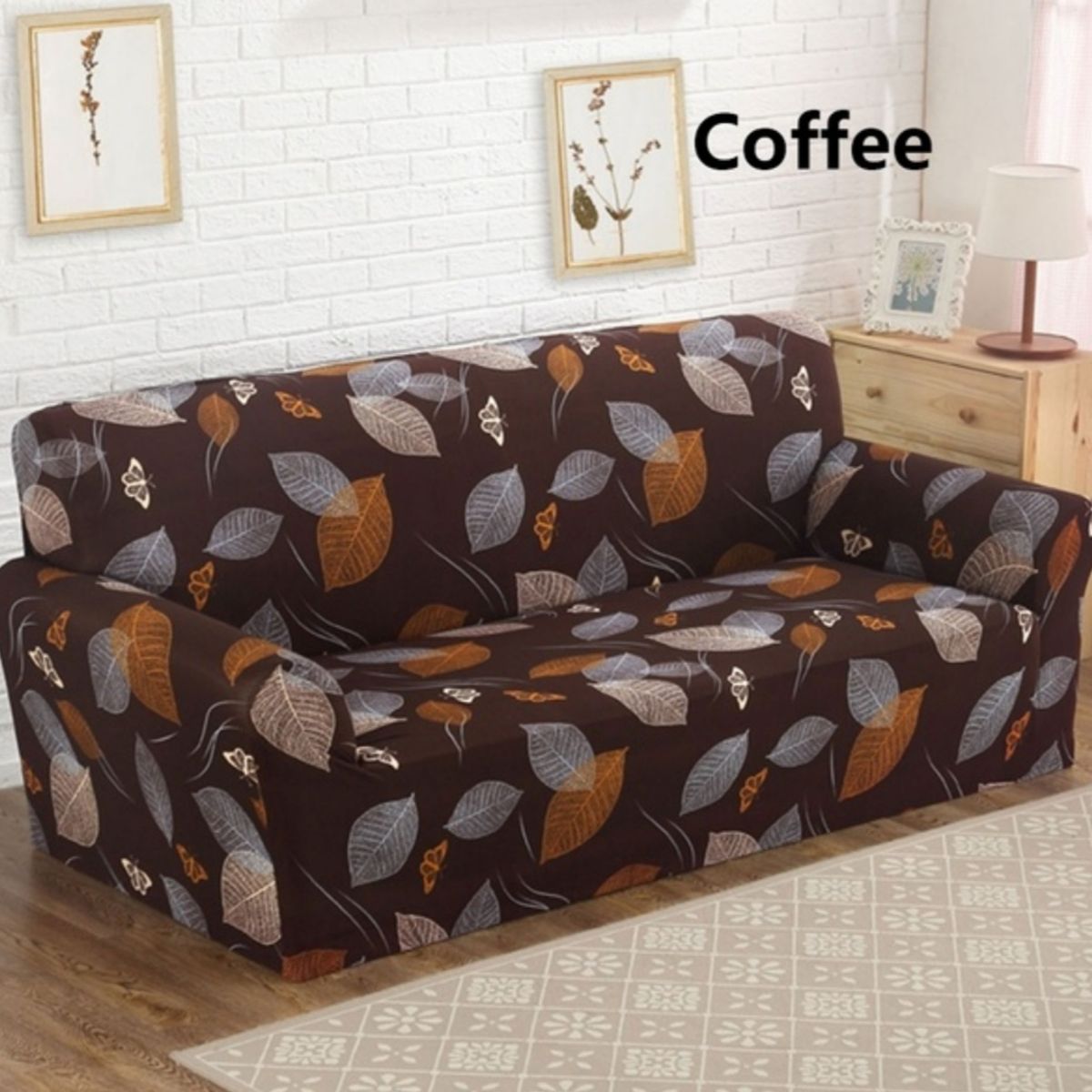 GENERICO - Fundas cubre sillon protectora para sofa spandex set 3+1+1