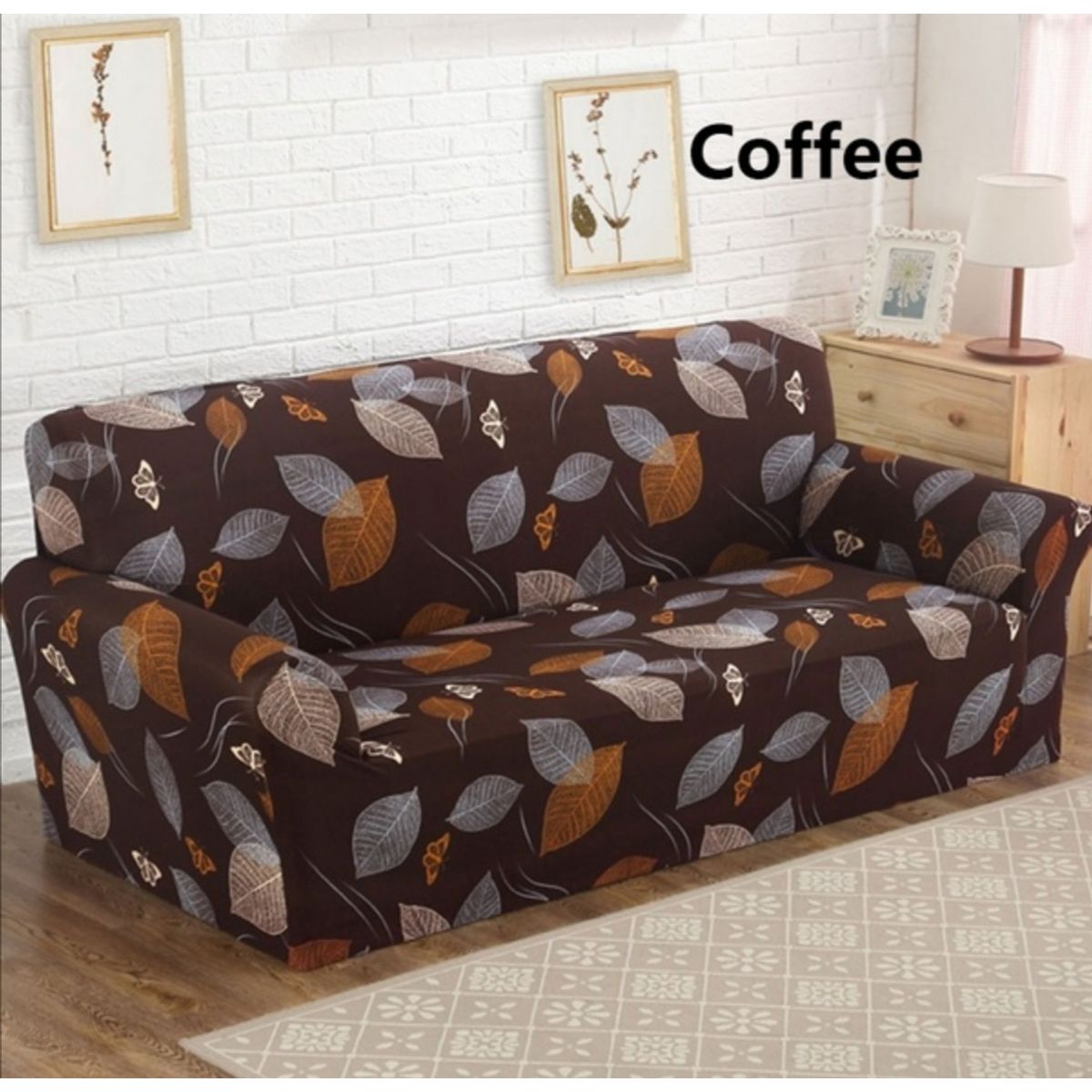 GENERICO - Fundas cubre sillon protectora para sofa spandex set 3+1+1