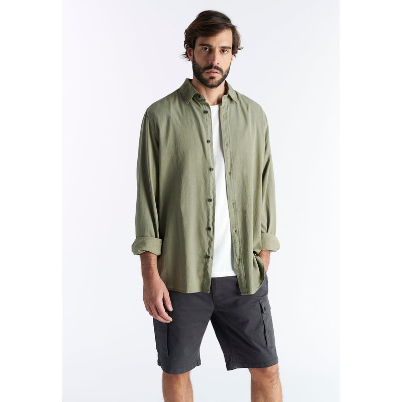 NIMTU - Camisa Alerce Verde Nimtu