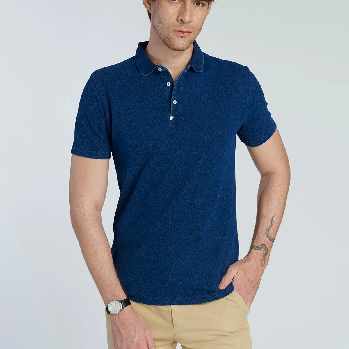 NEW MAN - Polo Huesca Azul New Man