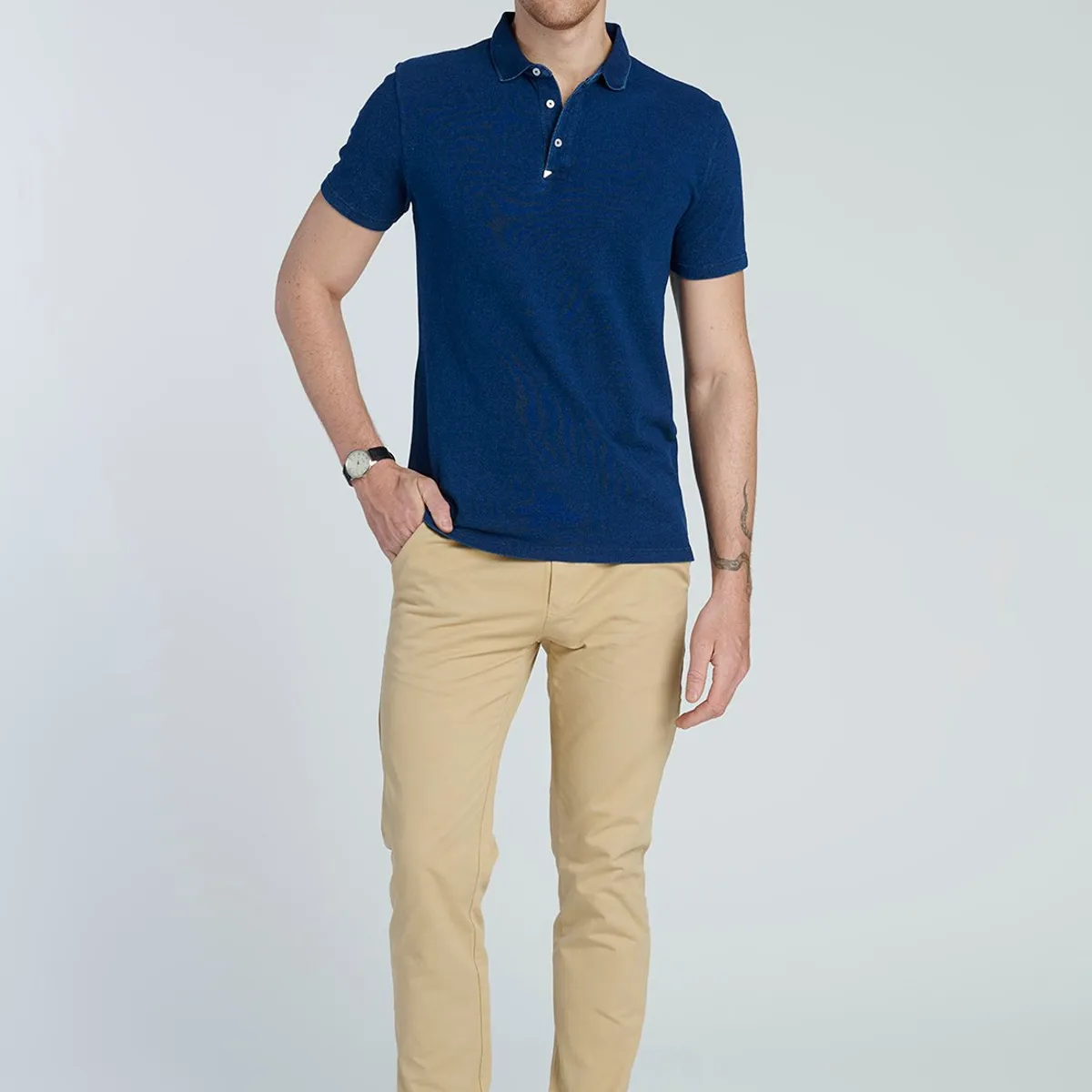 NEW MAN - Polo Huesca Azul New Man