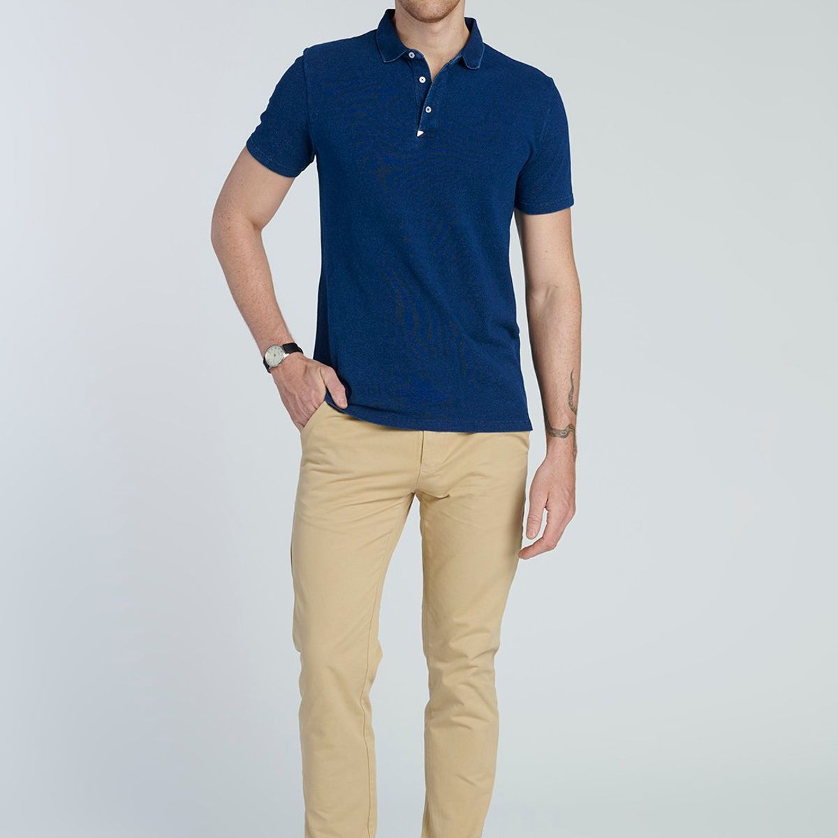 NEW MAN - Polo Huesca Azul New Man