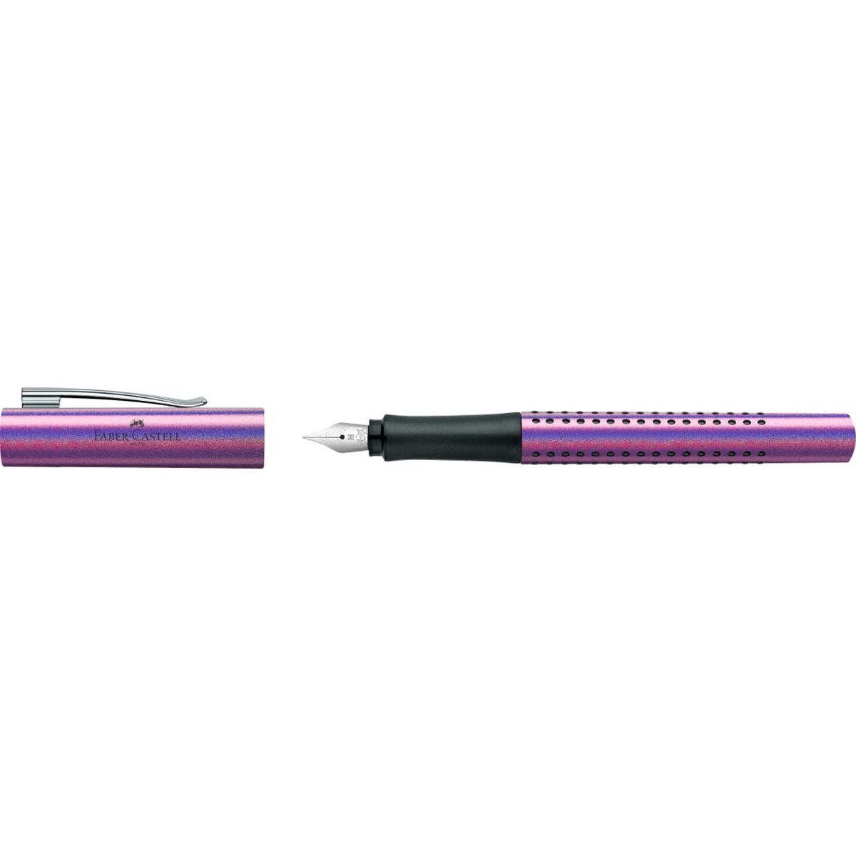 FABER-CASTELL - Pluma Estilográfica Grip Edition Faber-Castell M Glam Violet