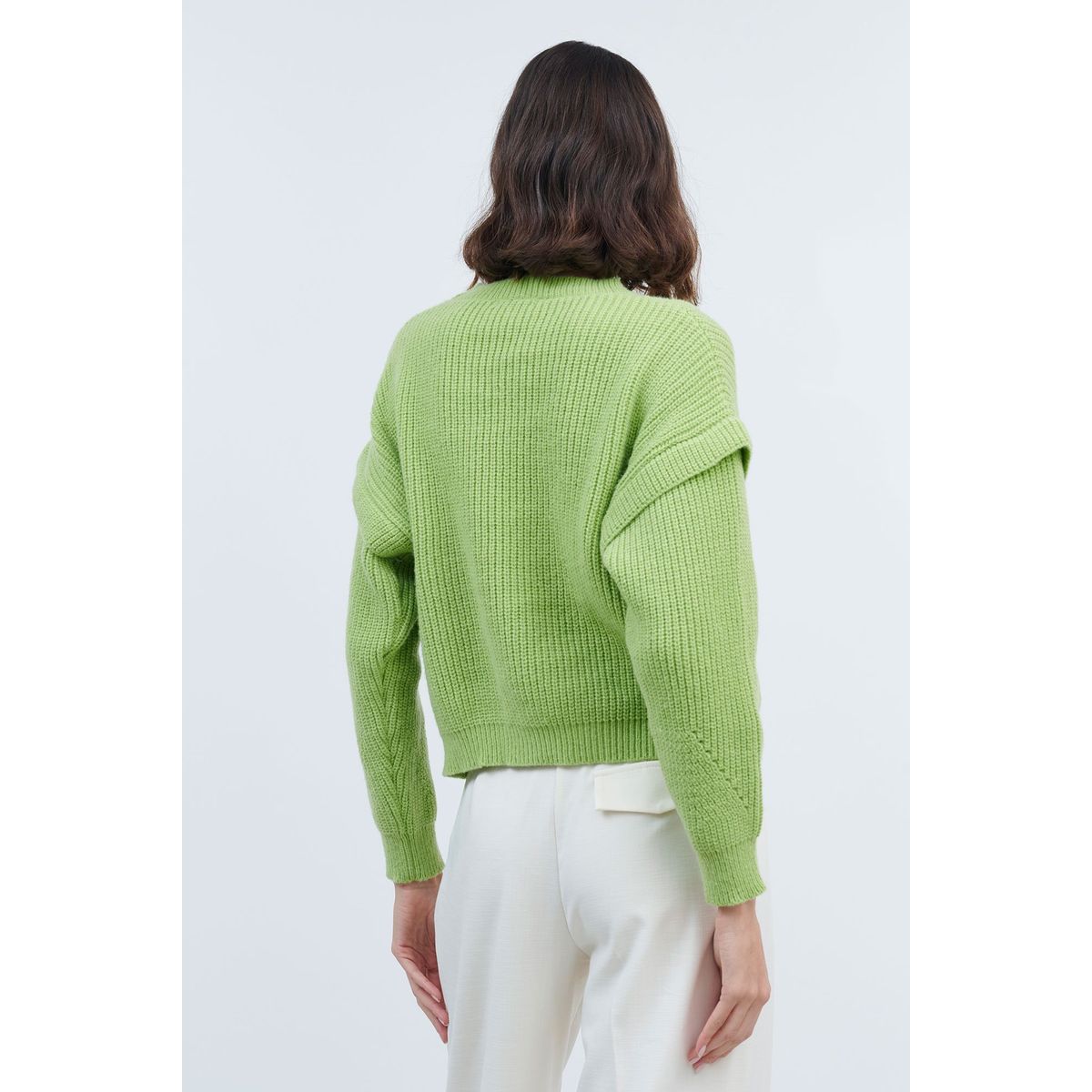 GUINDA - Sweater cuello redondo Rita