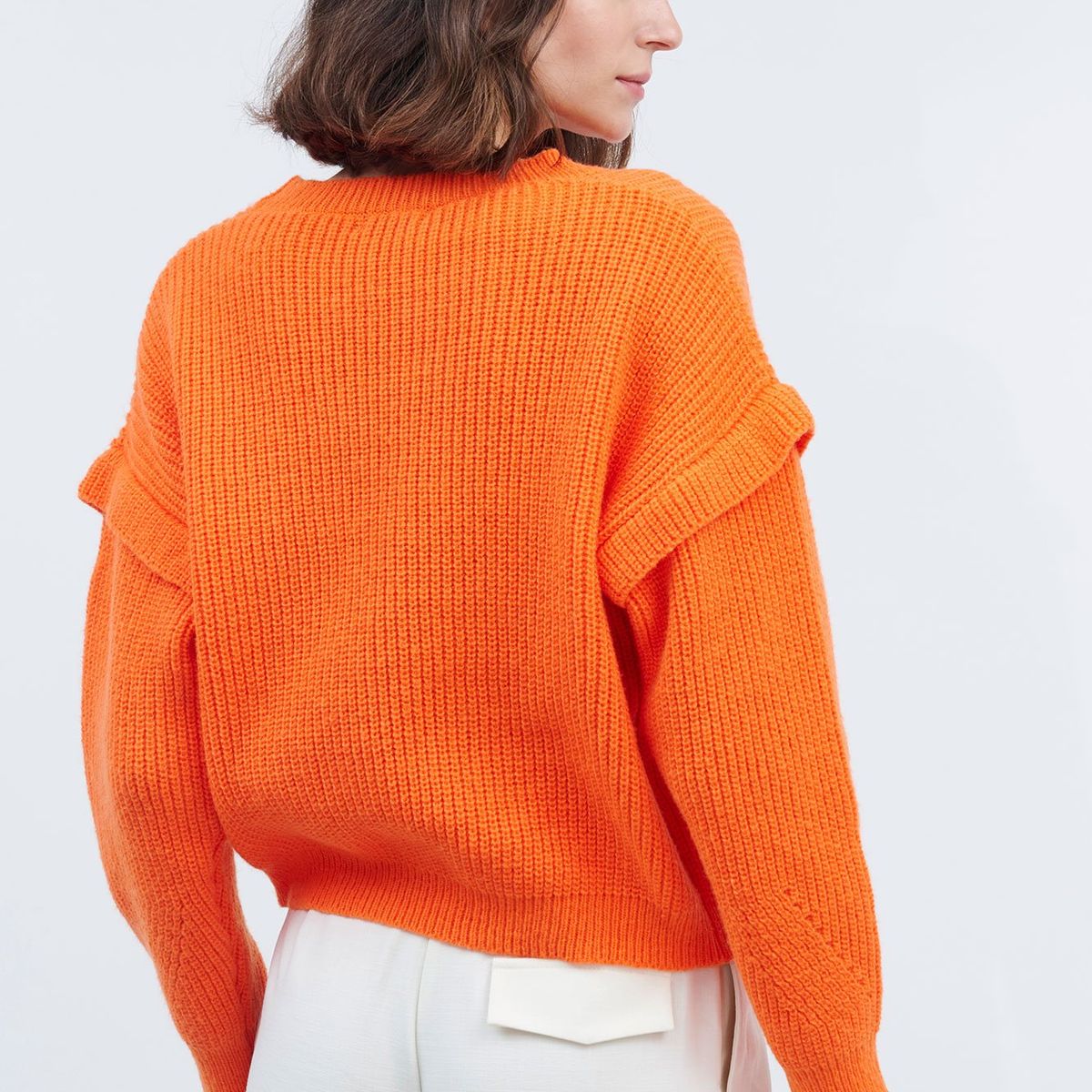 GUINDA - Sweater cuello redondo Rita