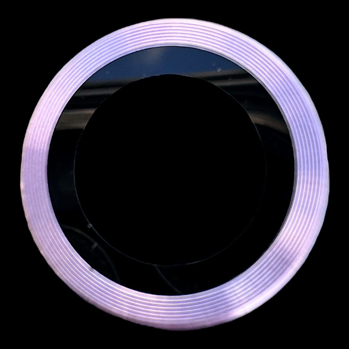 GENERICO - Protector de cámara modelo Metalizado para iPhone 12-12mini-12pro Lila