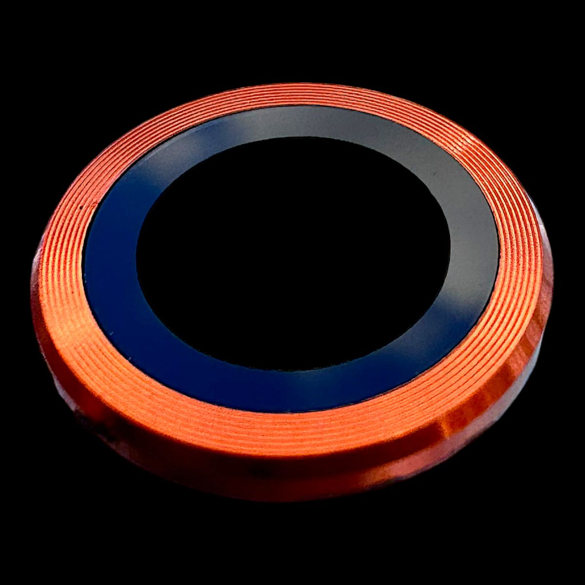 GENERICO - Protector de cámara modelo Metalizado para iPhone 14-14plus Naranja