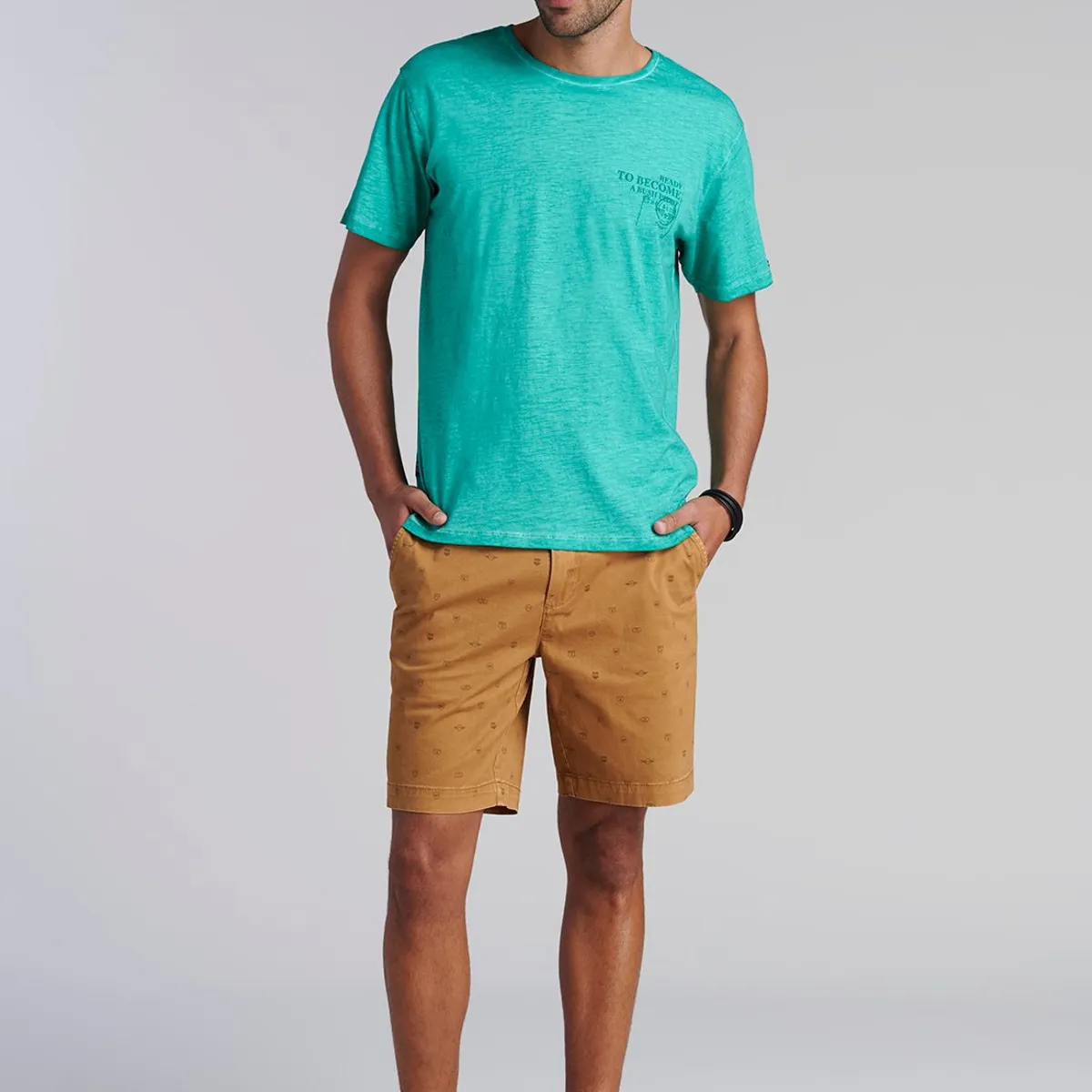 FEROUCH - Polera New York Verde Ferouch