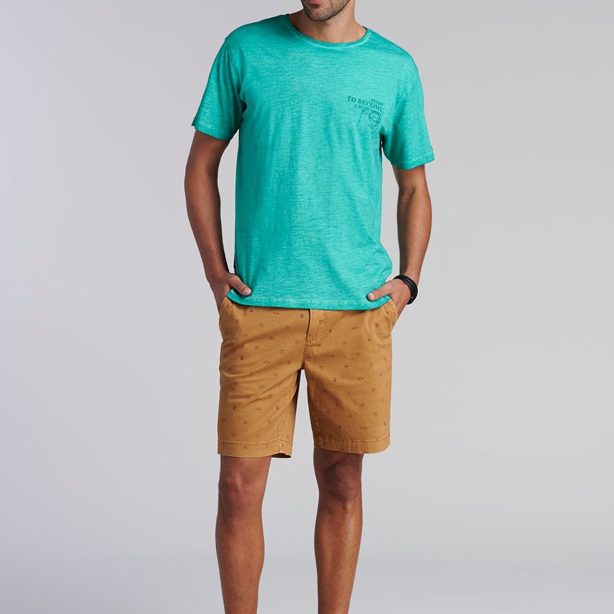 FEROUCH - Polera New York Verde Ferouch