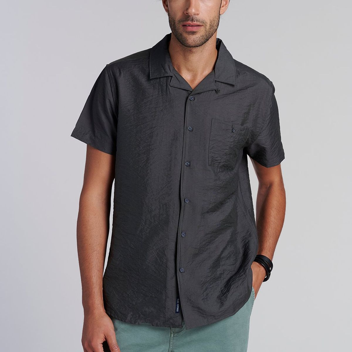 FEROUCH - Camisa Idaho Ferouch Gris Ferouch