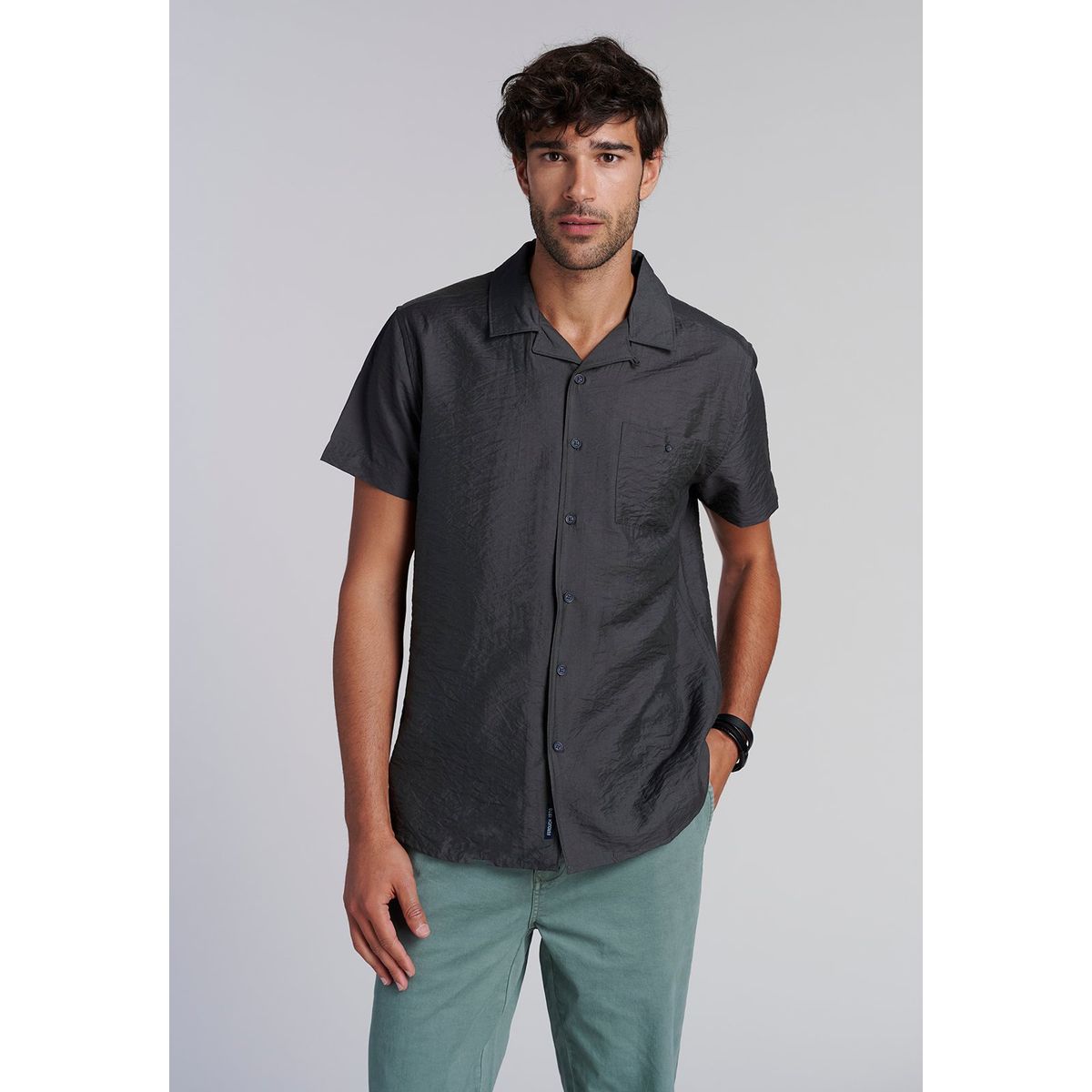 FEROUCH - Camisa Idaho Ferouch Gris Ferouch