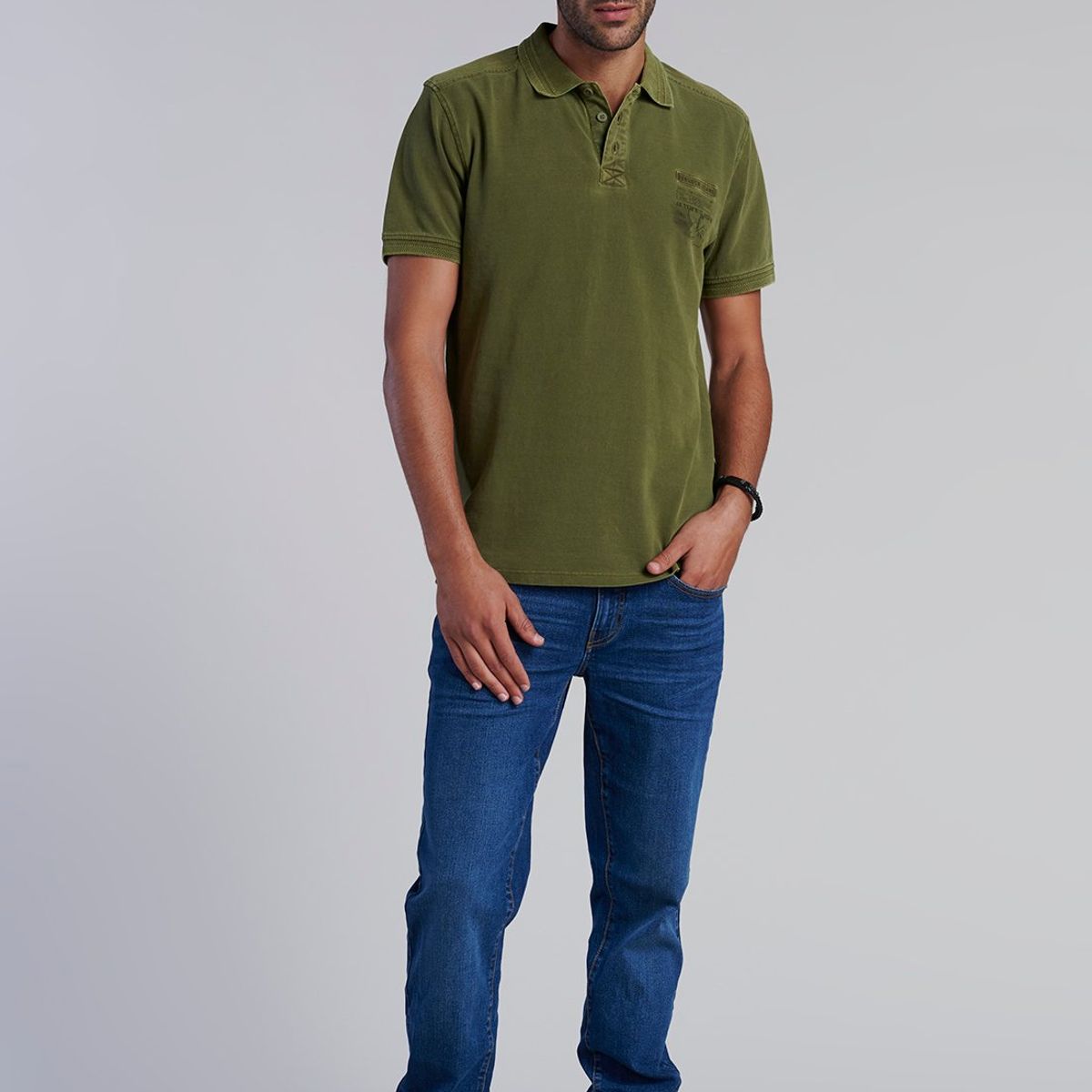 FEROUCH - Polera Polo Las Vegas Verde Ferouch